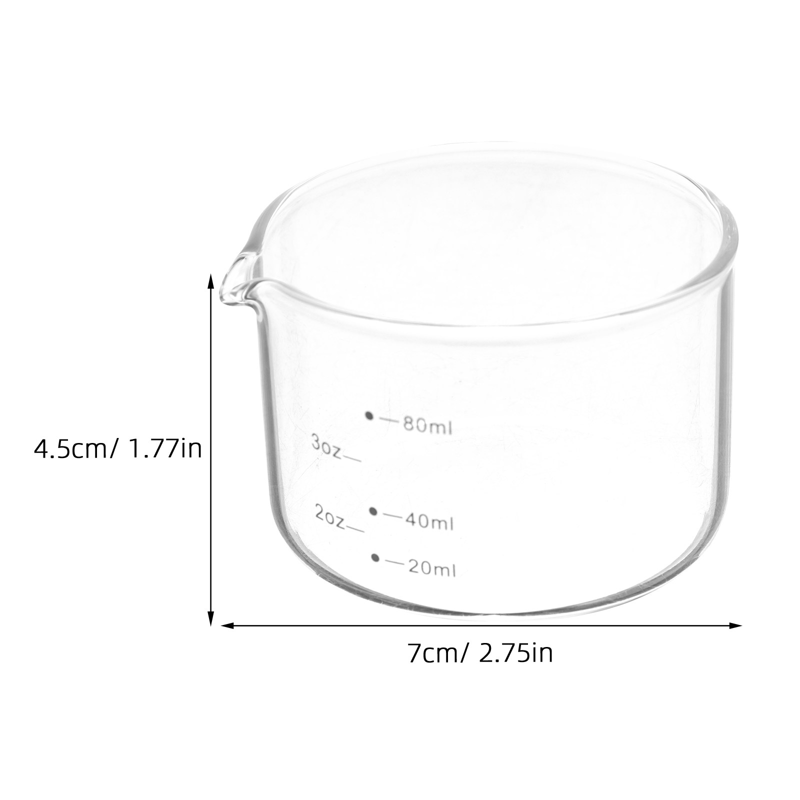 Bicchiere da espresso 80 ml, c - Espresso Shot Glass recensione e prezzo