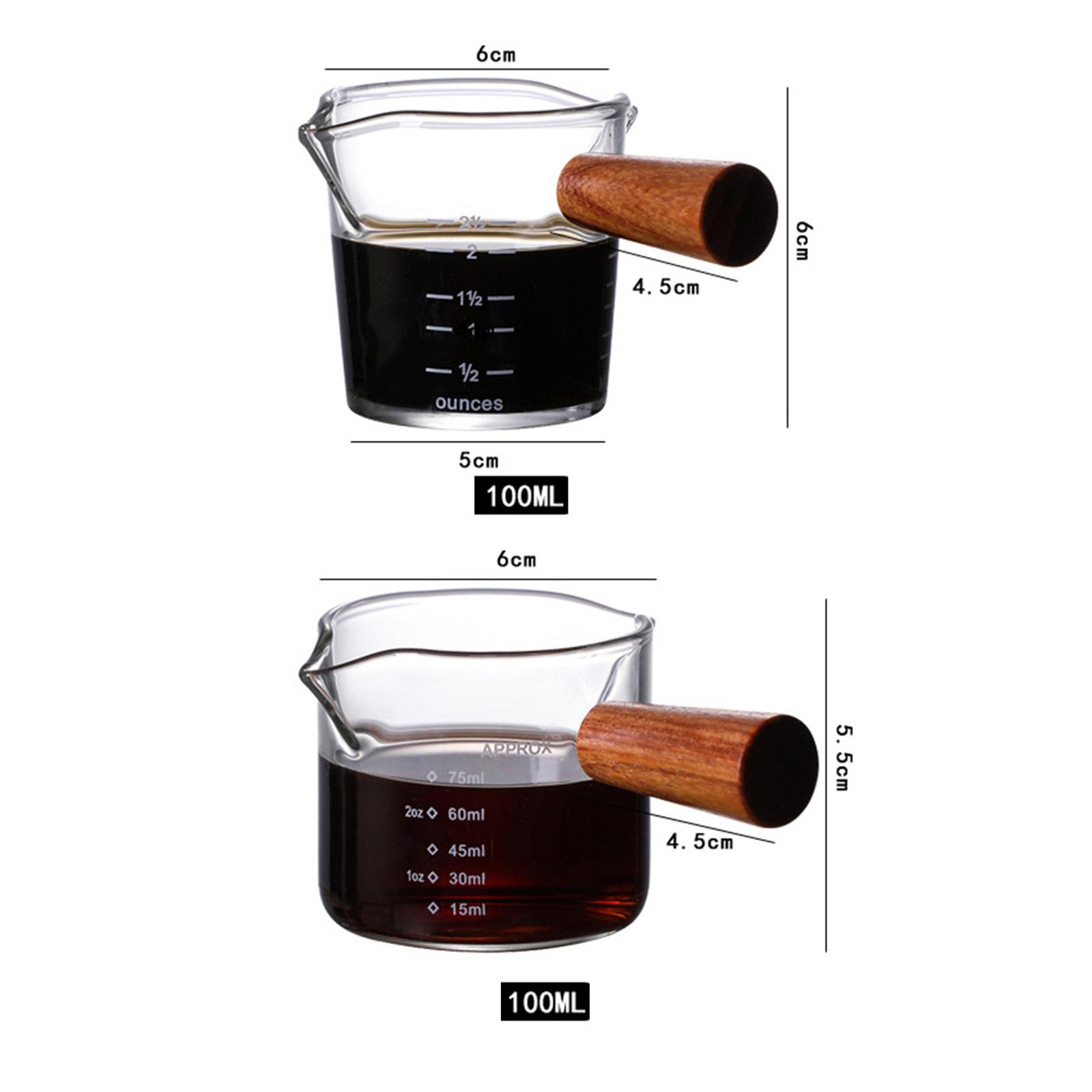 Tazza dosatrice con doppio bec - Espresso Shot Glass recensione e prezzo